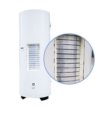 200L de fábrica de venta directa de fuente de aire bomba de calor tanque de agua con micro-canal Exterior de bobina intercambiador de calor