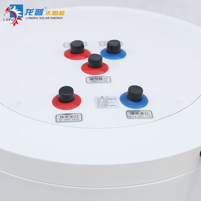 Calentador de agua solar 80L 100L 120L Enamel Tanque de agua solar con intercambiador de calor de tanque pequeño corrugado
