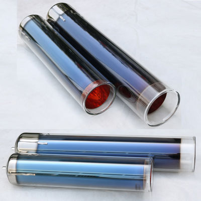 Vidrio borosilicato 3.3 Colector solar tubo de evacuación tres tubo de vacío solar alto