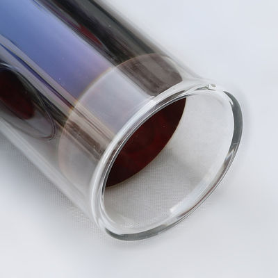 Vidrio borosilicato 3.3 Colector solar tubo de evacuación tres tubo de vacío solar alto