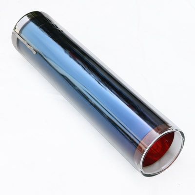 Diámetro exterior de 125 mm Tres objetivos de altas temperaturas Tubos de vacío de calefacción solar todos los tubos solares de vidrio con vacío