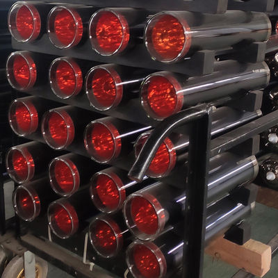 137x1860mm Gran tamaño tubo colector solar de alta eficiencia tres objetivos todo el vidrio tubo térmico solar de vacío