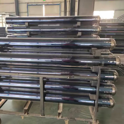 Tres objetivos tubo de vacío térmico solar de 3,0 mm de espesor de vidrio borosilicato 3,3 material