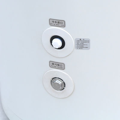200L de fábrica de venta directa de fuente de aire bomba de calor tanque de agua con micro-canal Exterior de bobina intercambiador de calor