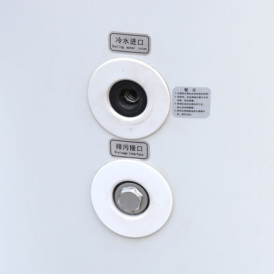 Dia 500mm 316L de acero inoxidable de bobina interna de la fuente de aire de la bomba de calor del tanque con el cilindro interior del esmalte