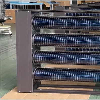 Gran capacidad Balcón Tubo de vacío montado en la pared Geisero solar sin usar tanques de agua